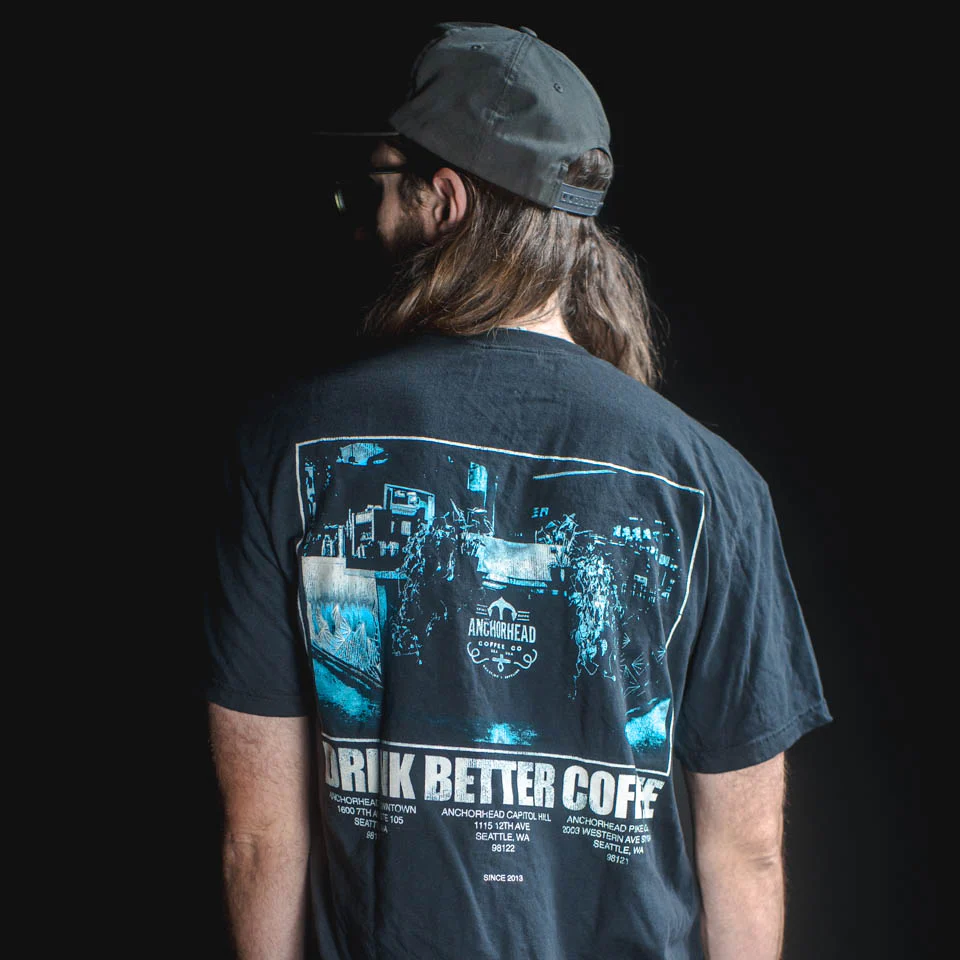Anchorhead Drink Better Coffee Tee