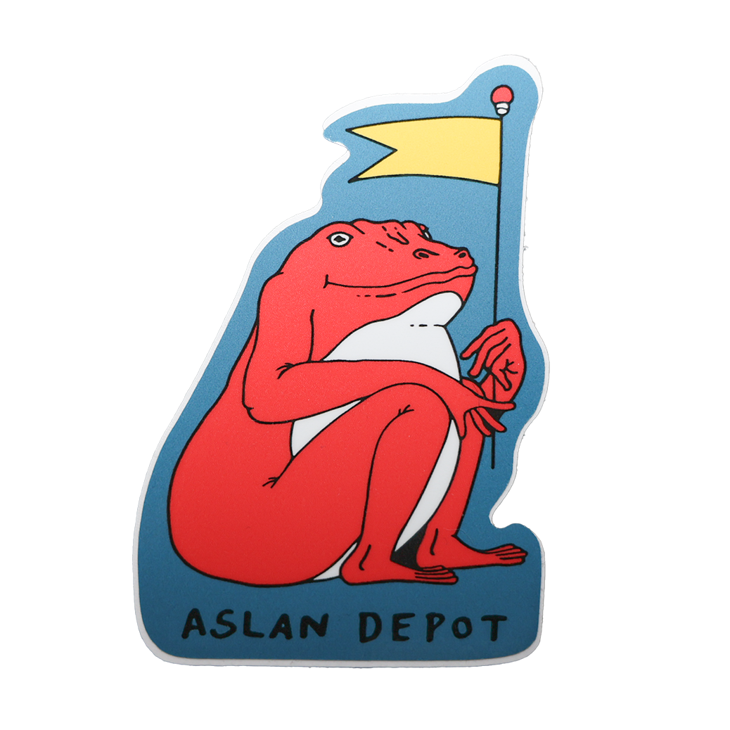 Depot Frog Sticker