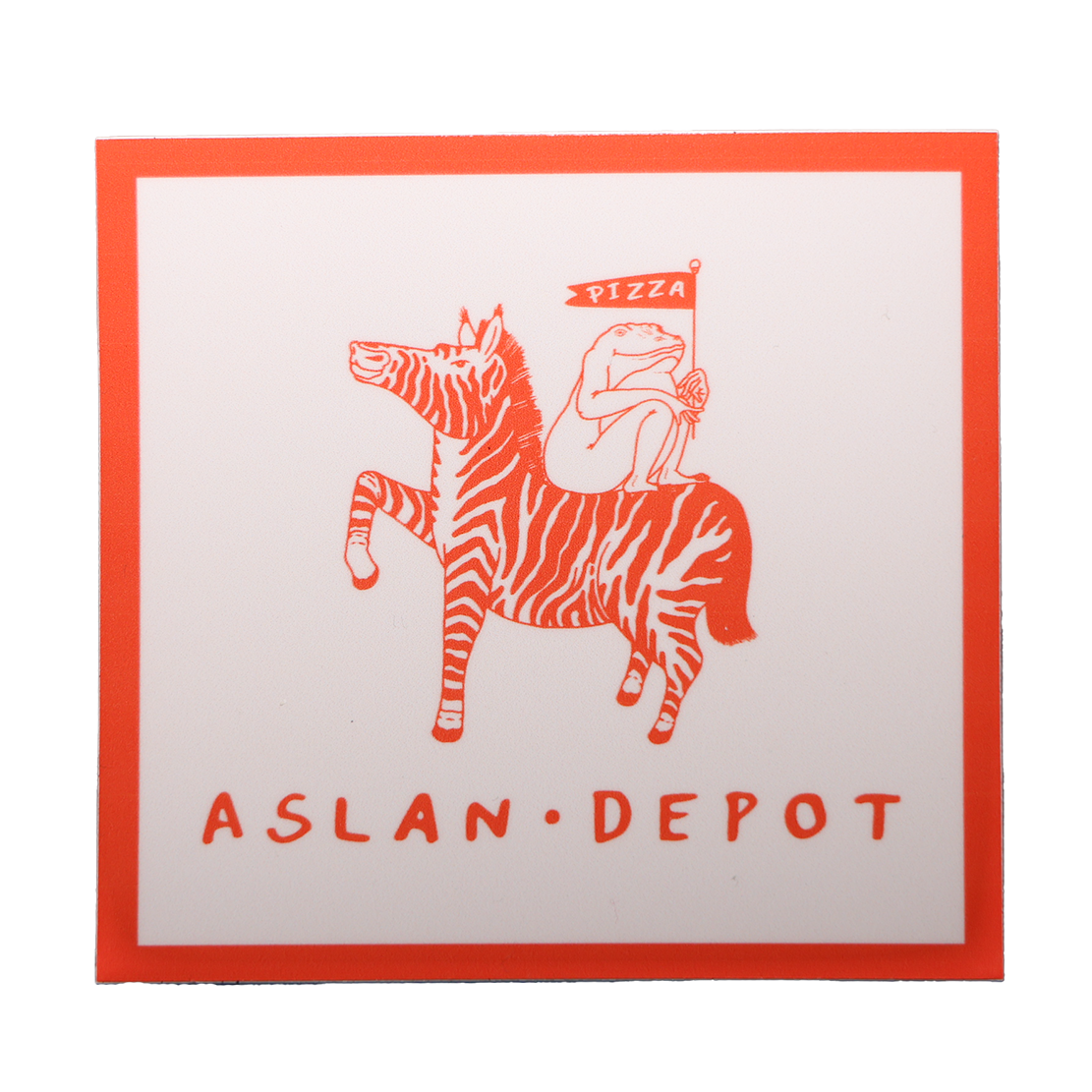 Depot Pizza Sticker