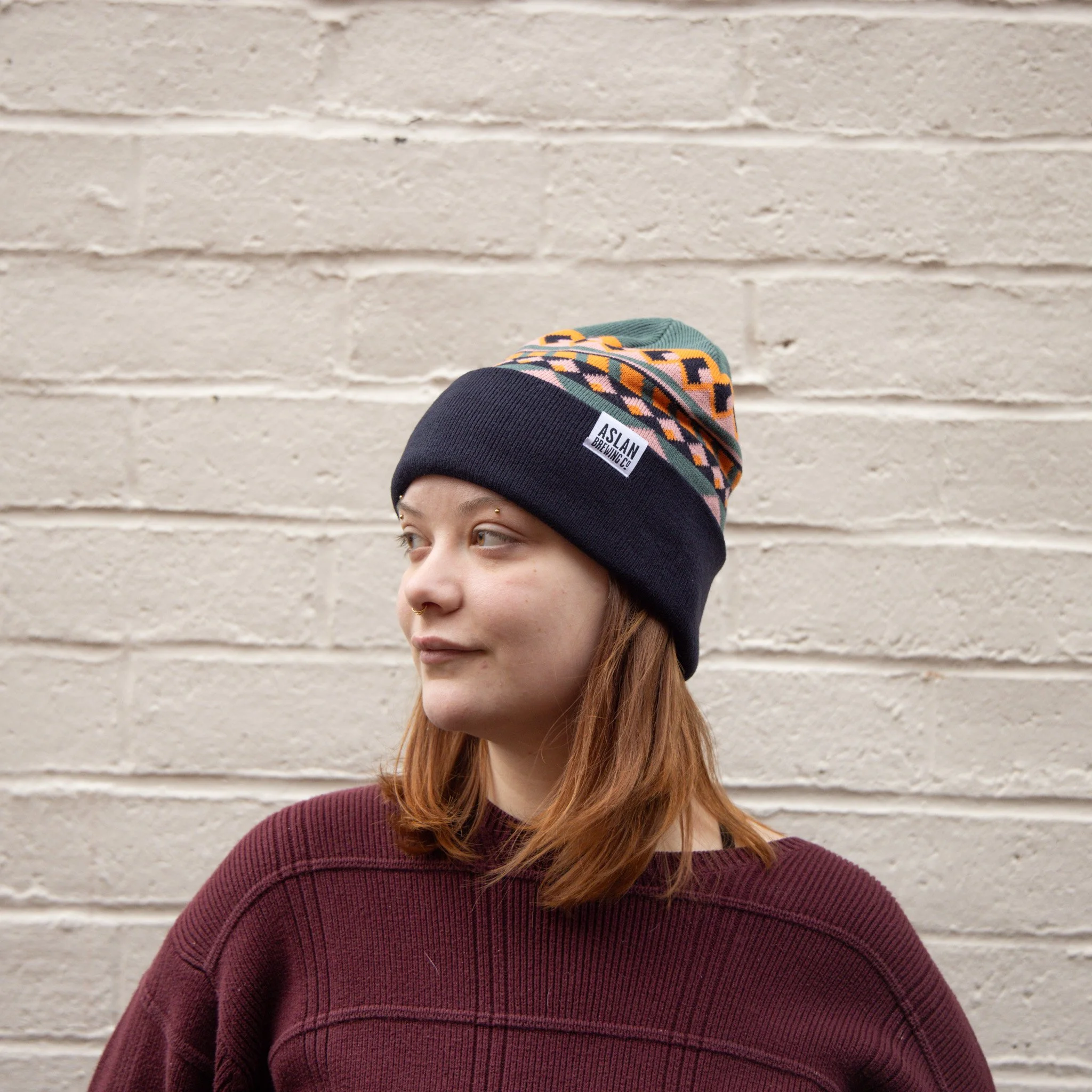 Rider Jacquard Beanie