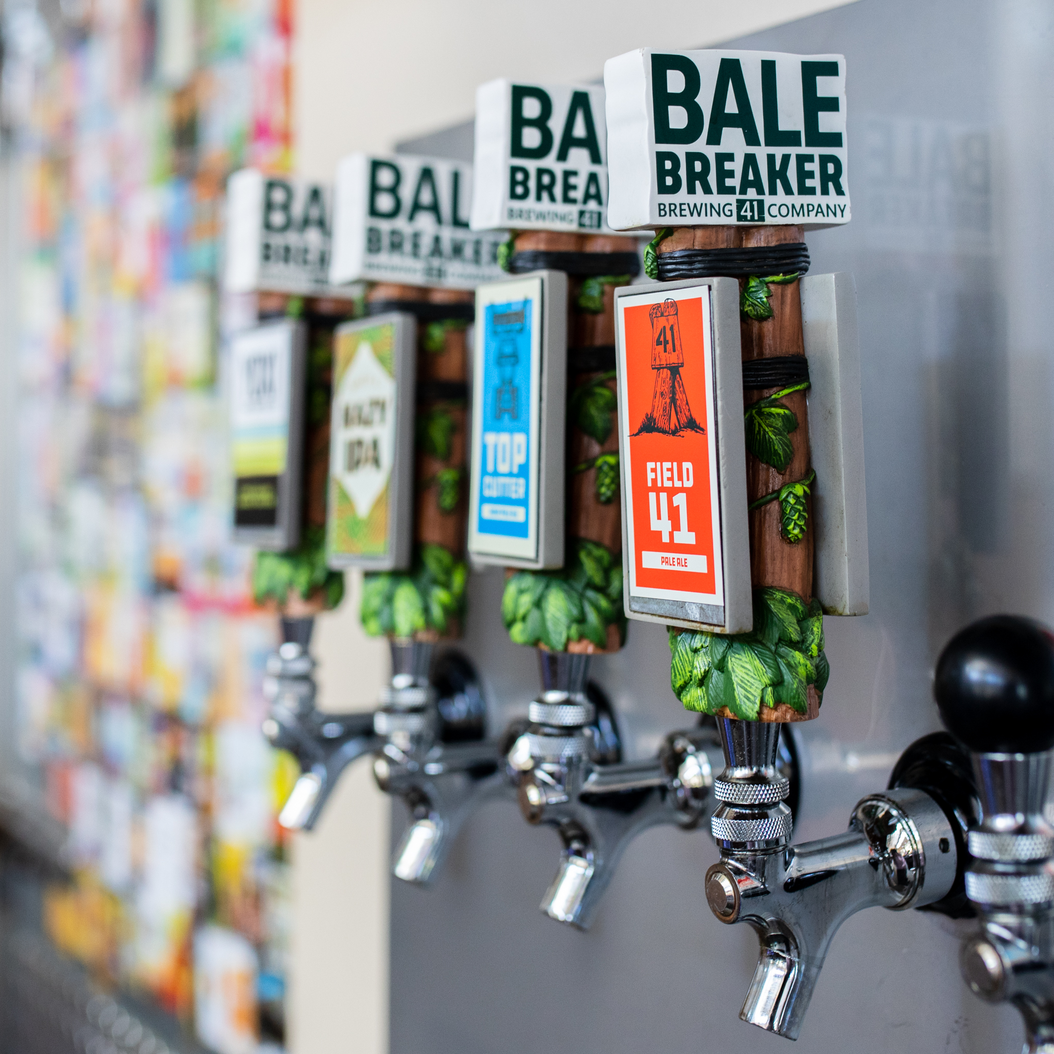 Bale Breaker Tap Handle