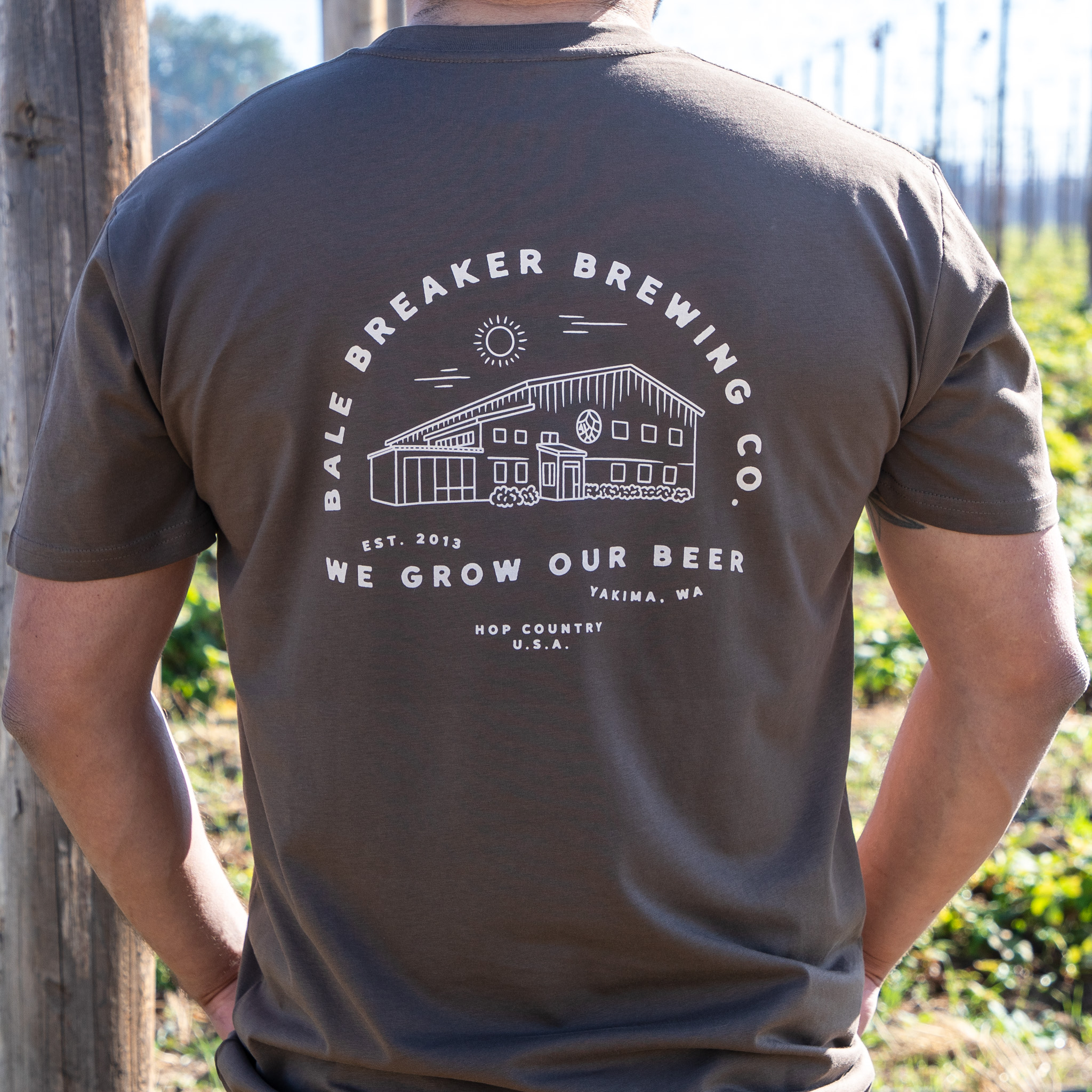 Brown Arch Brewery Sketch Tee