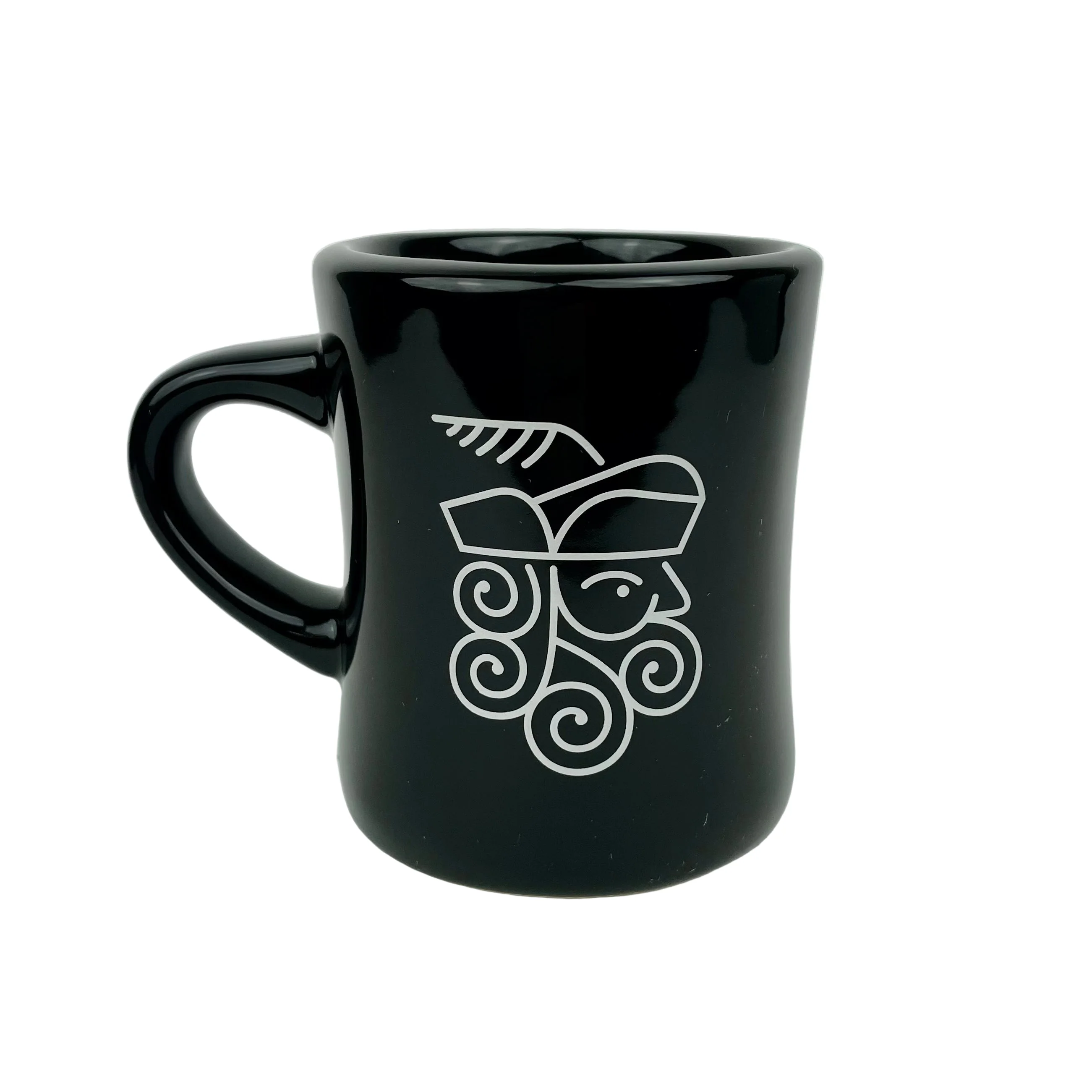 Bluebeard Classic Diner Mug in Black