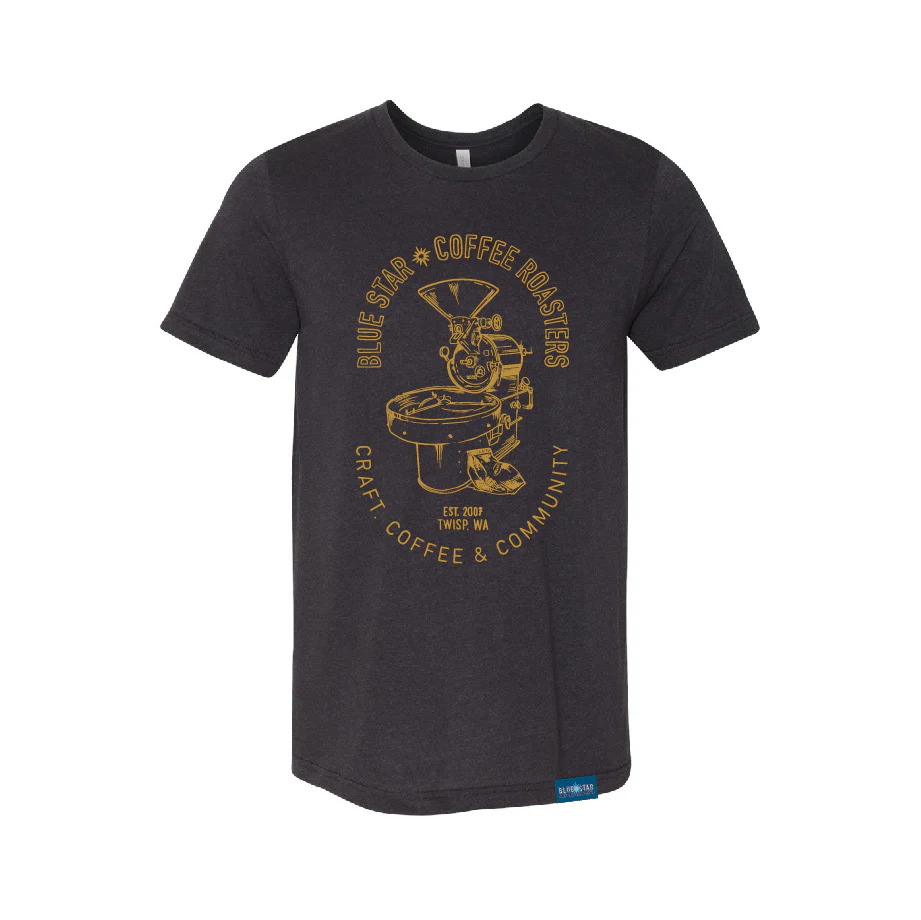 Charcoal Blue Star Roaster Tee