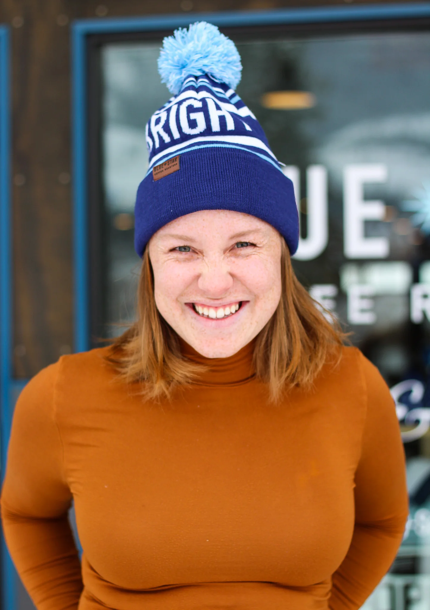 Shine Bright Pom Pom Beanie
