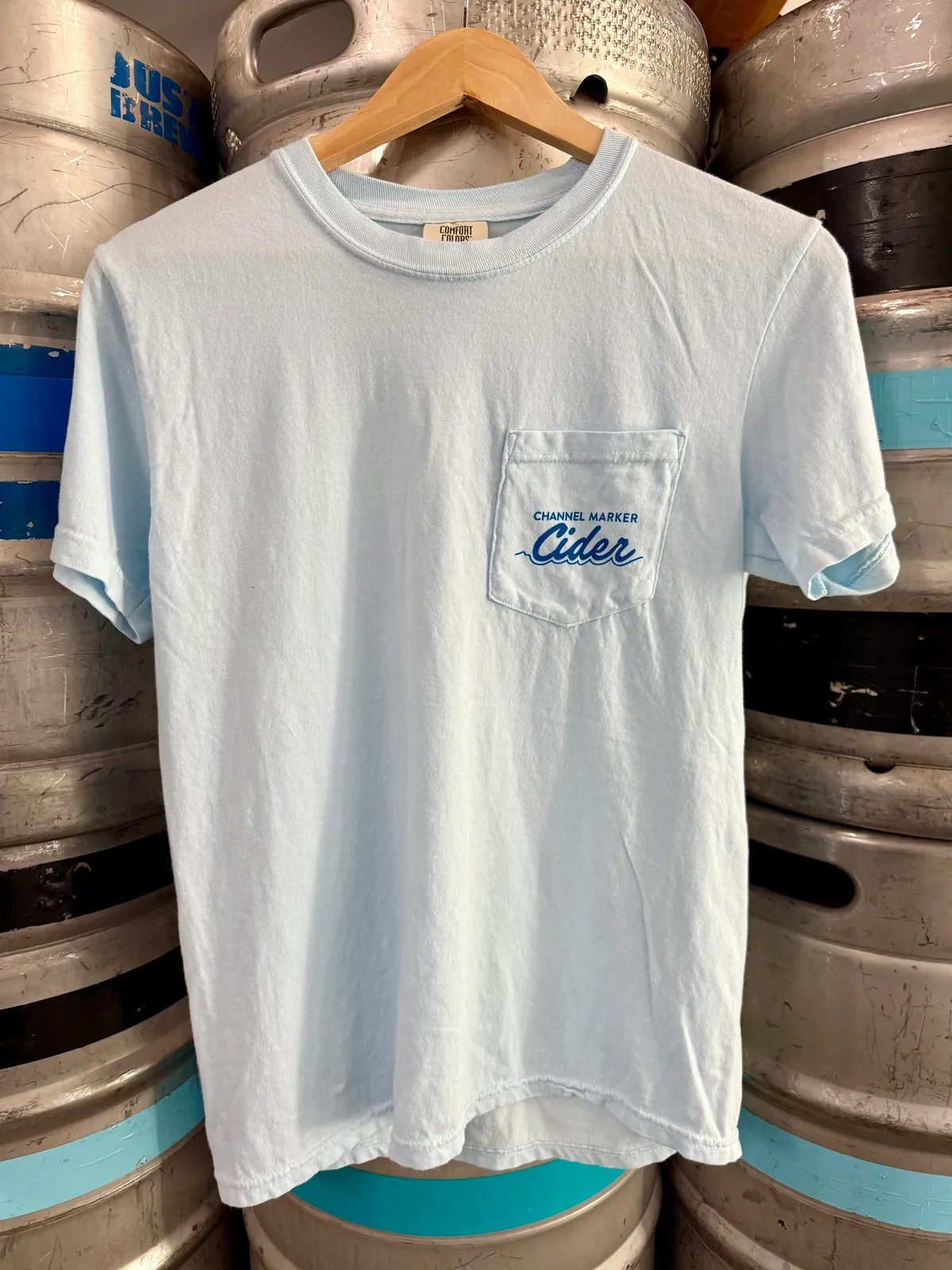 Navigate Wisely Pocket Tee - BLUE