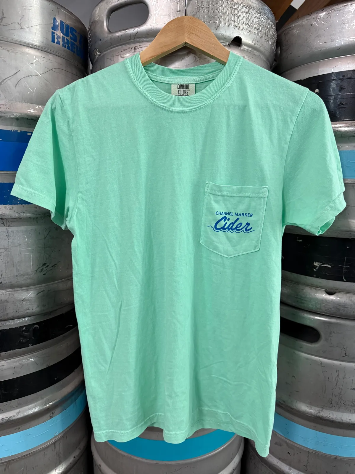 Navigate Wisely Pocket Tee - Green