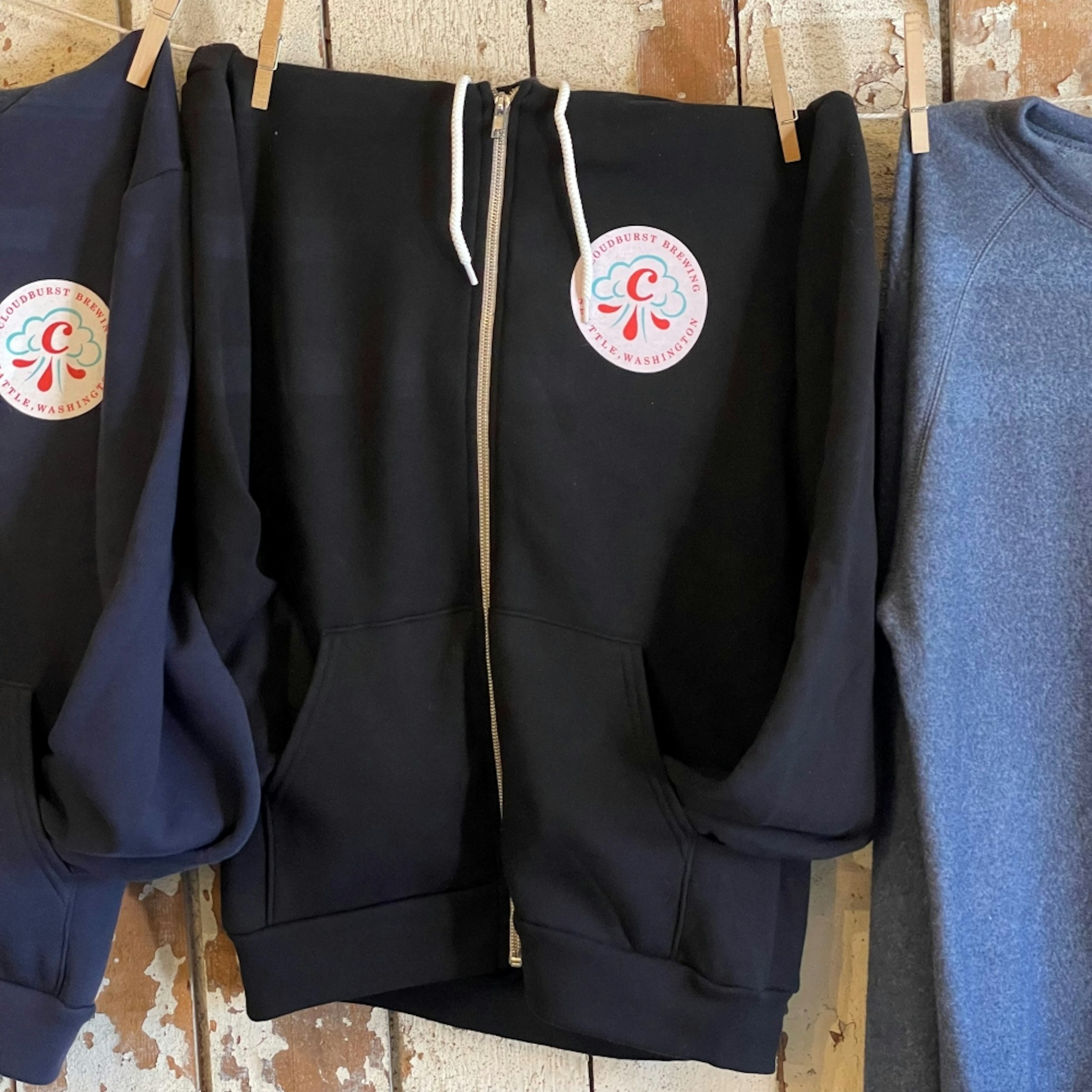 OG Zip Hoodie Black