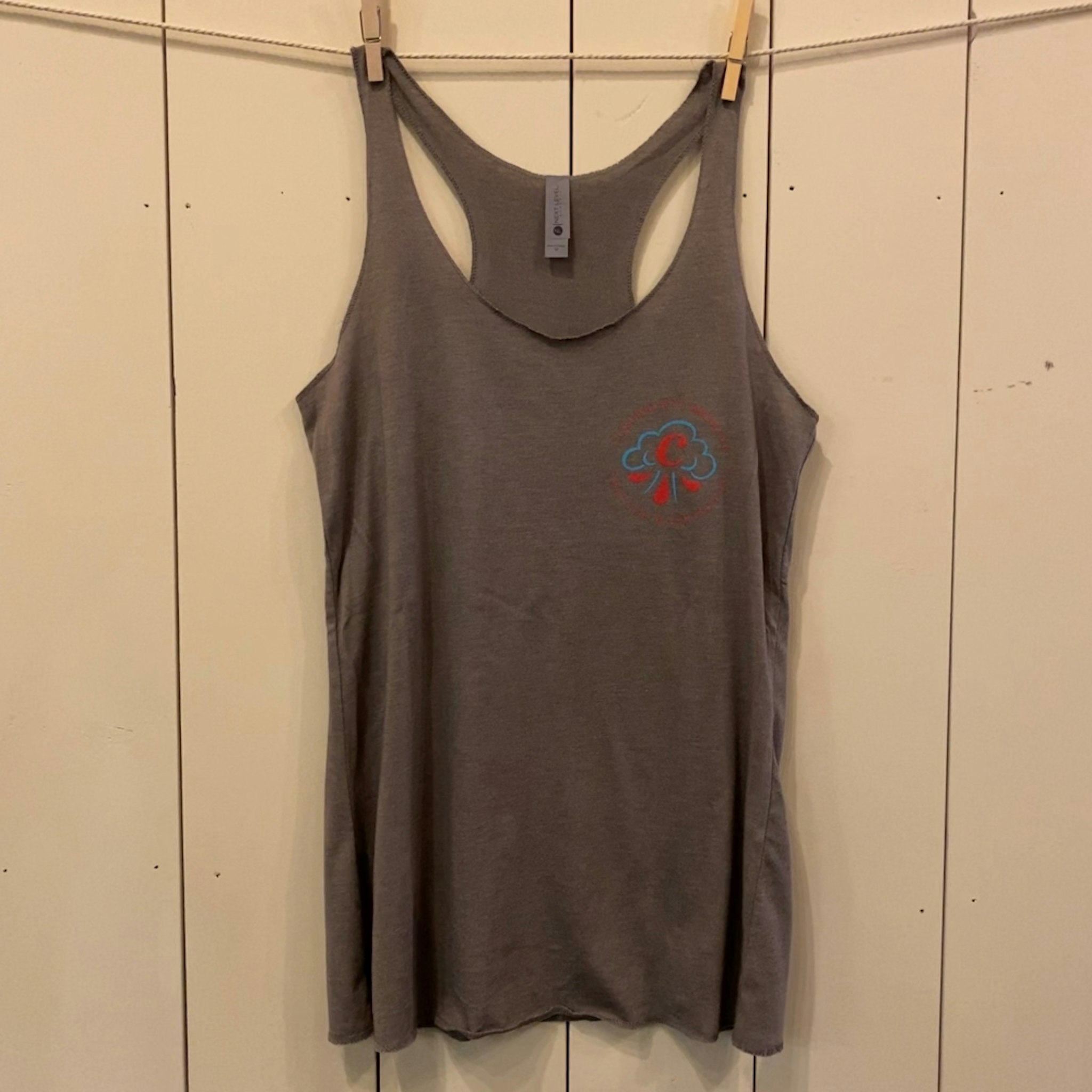 Racerback Tank Venetian Grey
