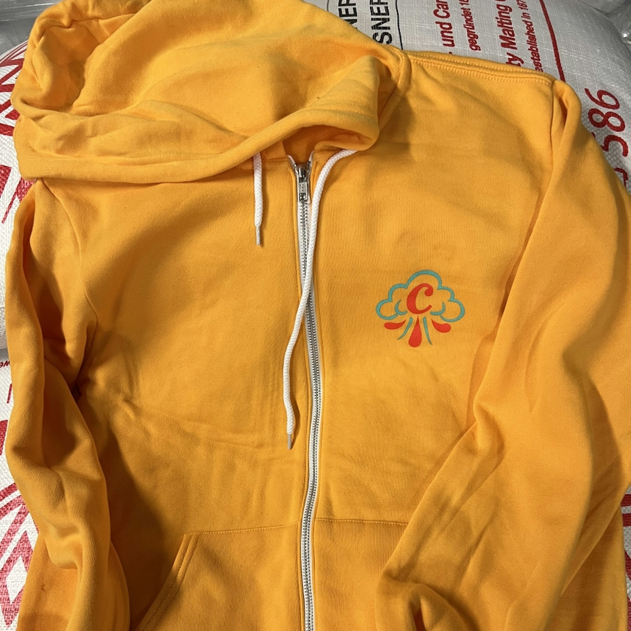 Zip Hoodie Goldenrod