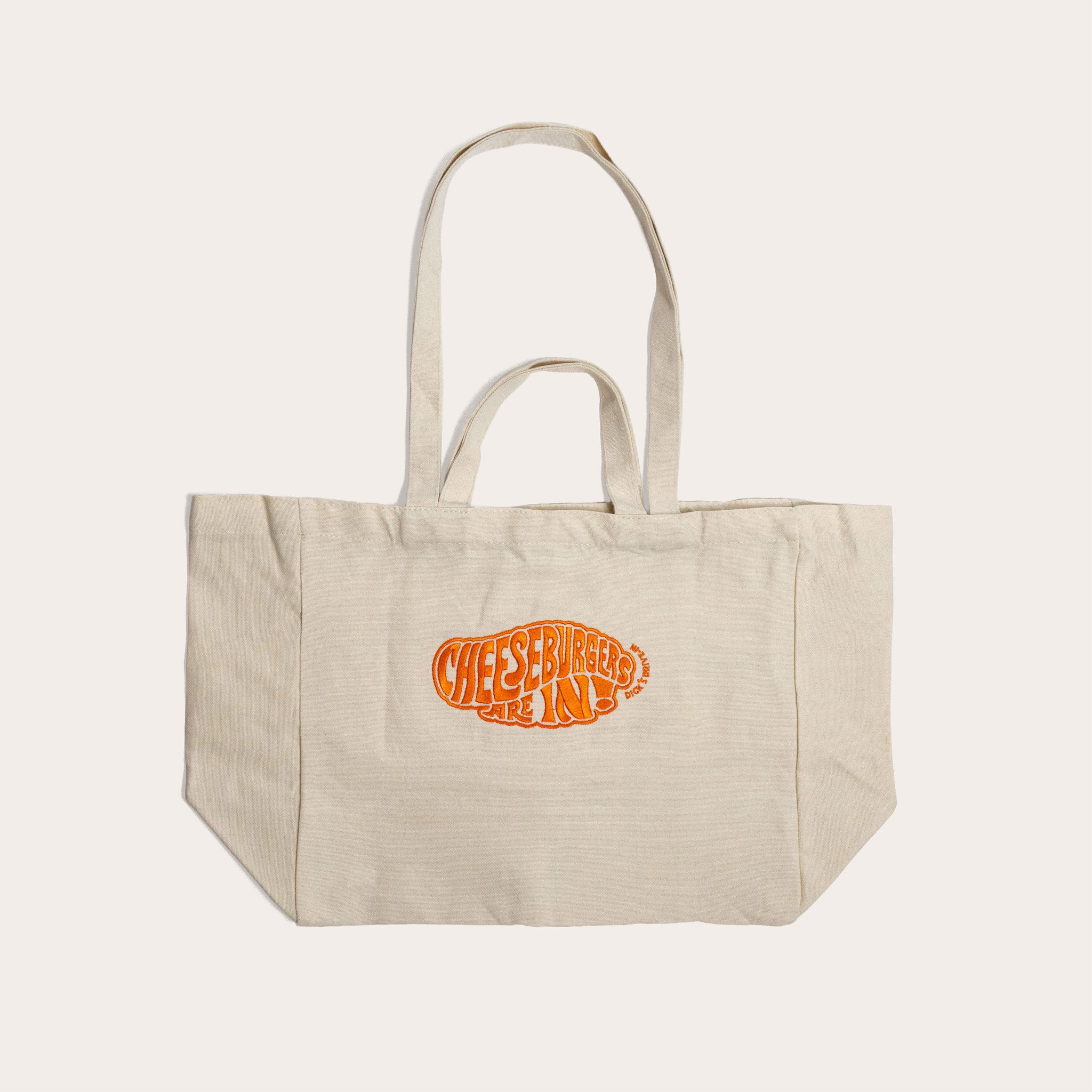 Cheeseburgers Are In - Canvas Tote