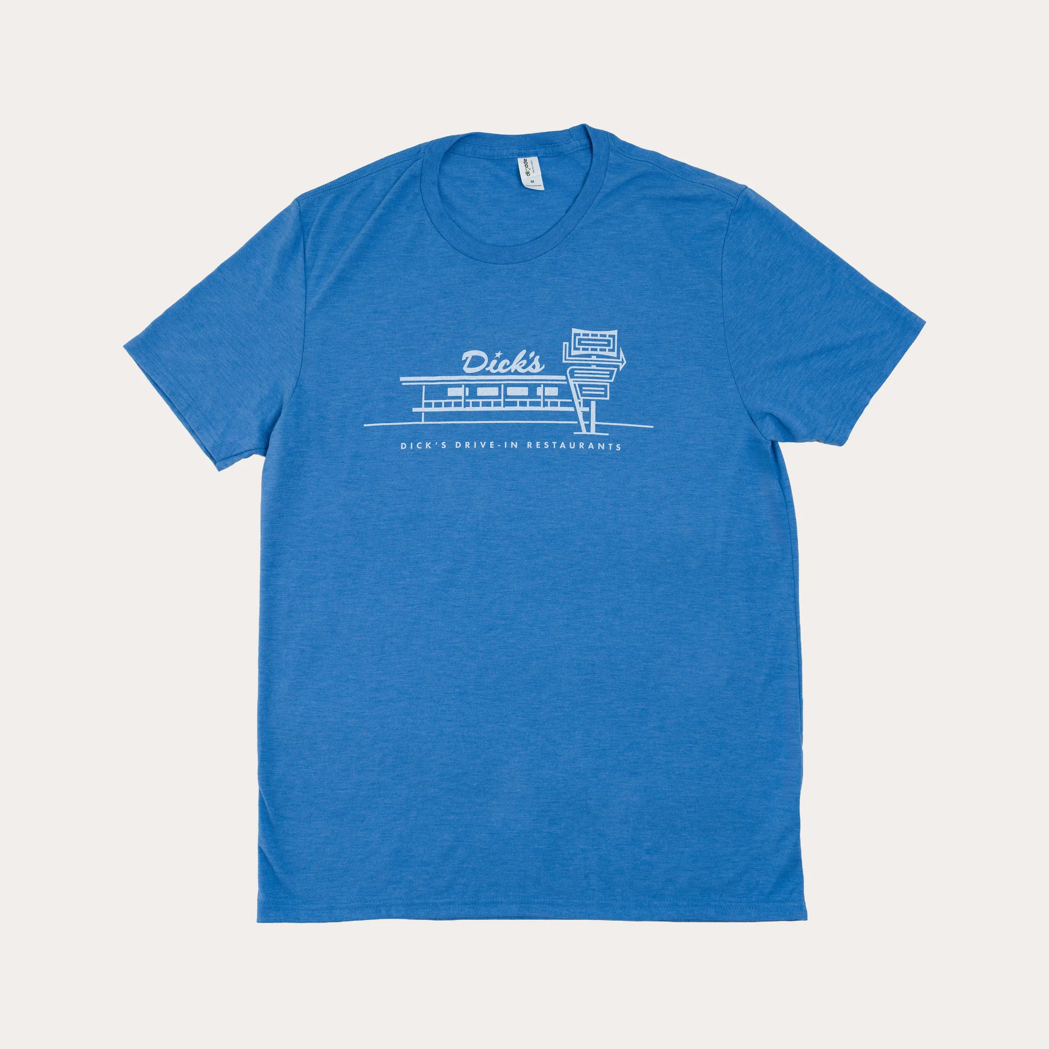 Line at the Drive-In - Blue T-Shirt