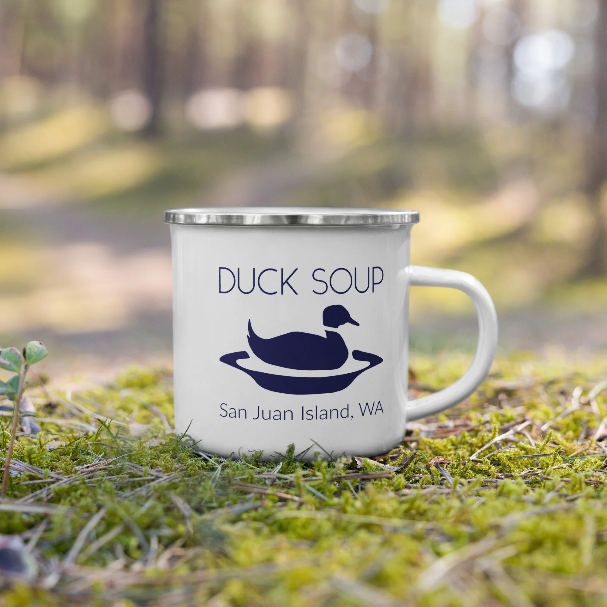 Duck Soup Enamel Mug