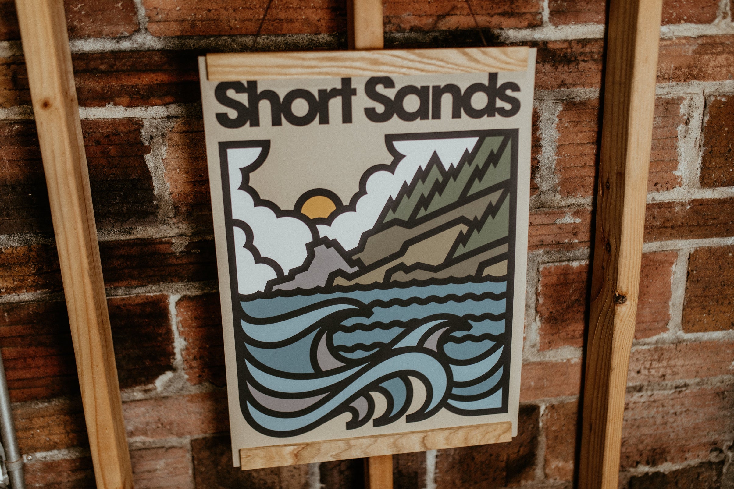 SHORT SANDS POSTER