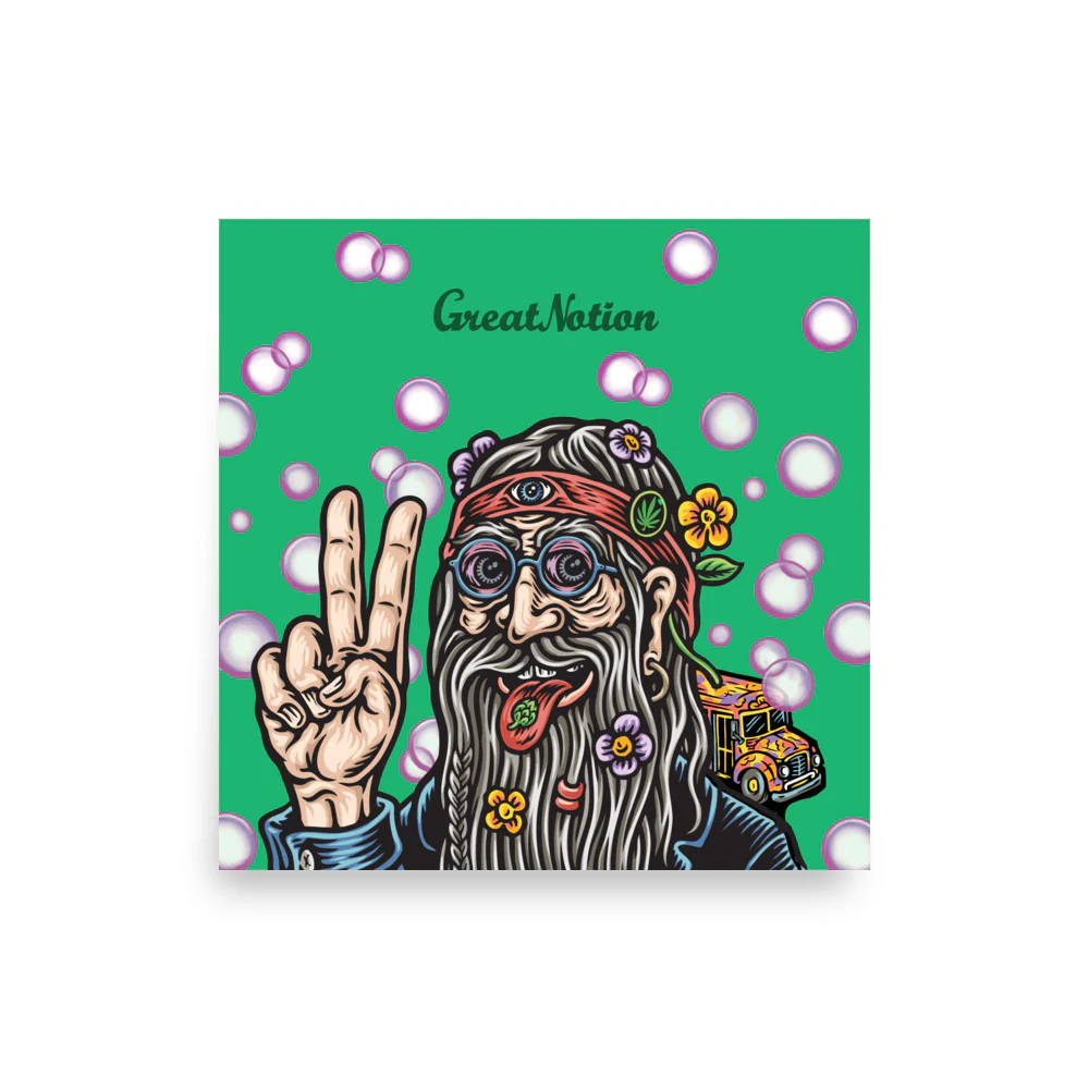Merry Dankster Art Print