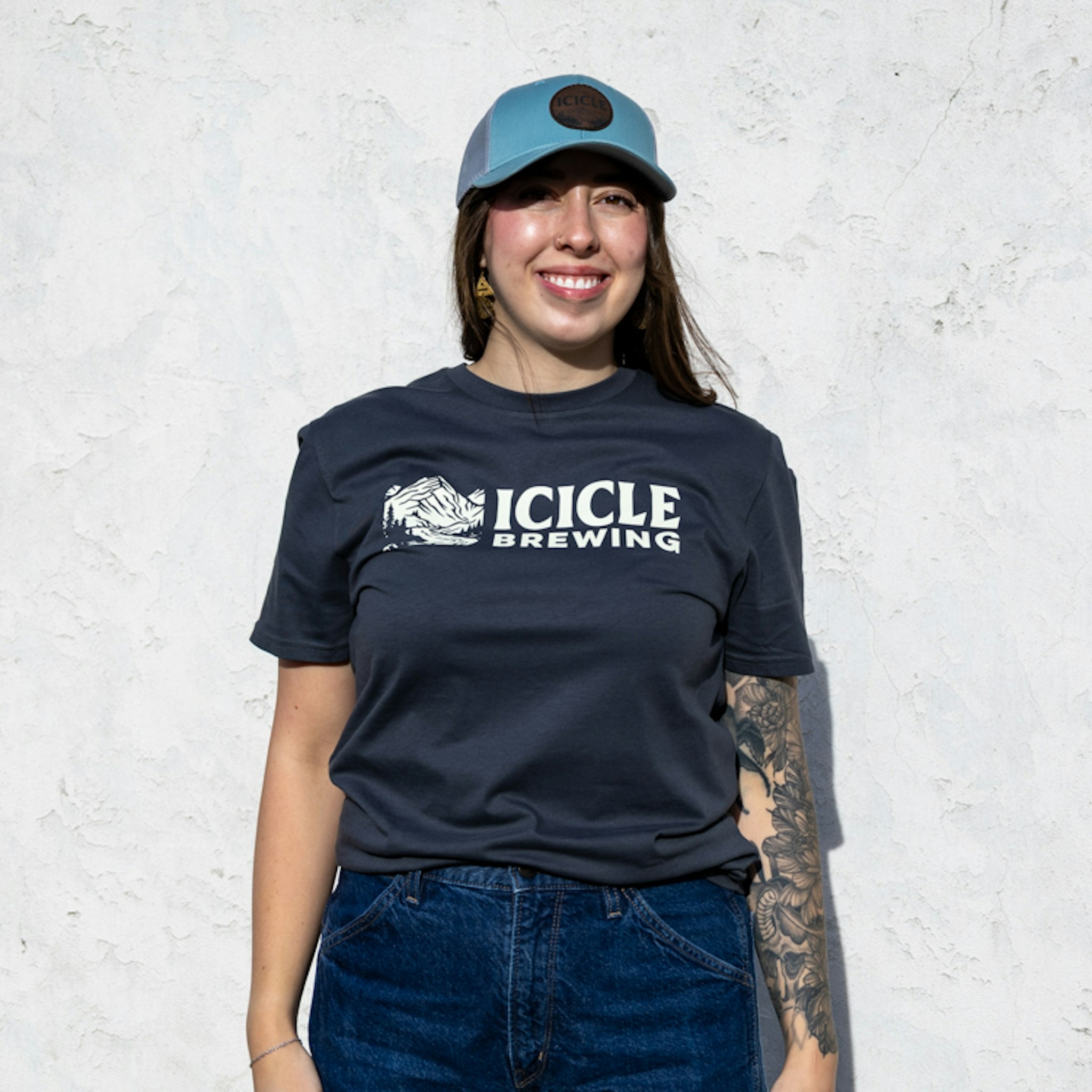 Tee | Mountain Logo | Charcoal Gray