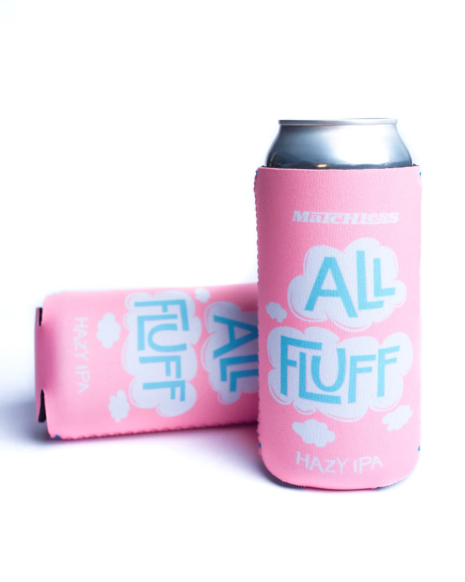 16oz All Fluff Koozie
