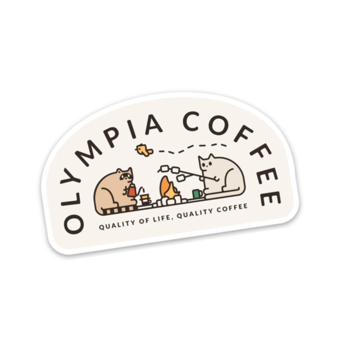 Campfire Critters Sticker
