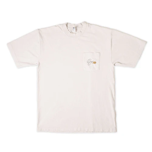 Emblem Pocket Tee (Natural White)