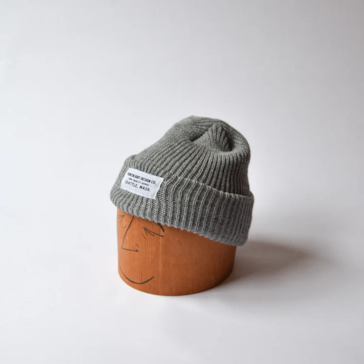 Knit Beanie In Gray