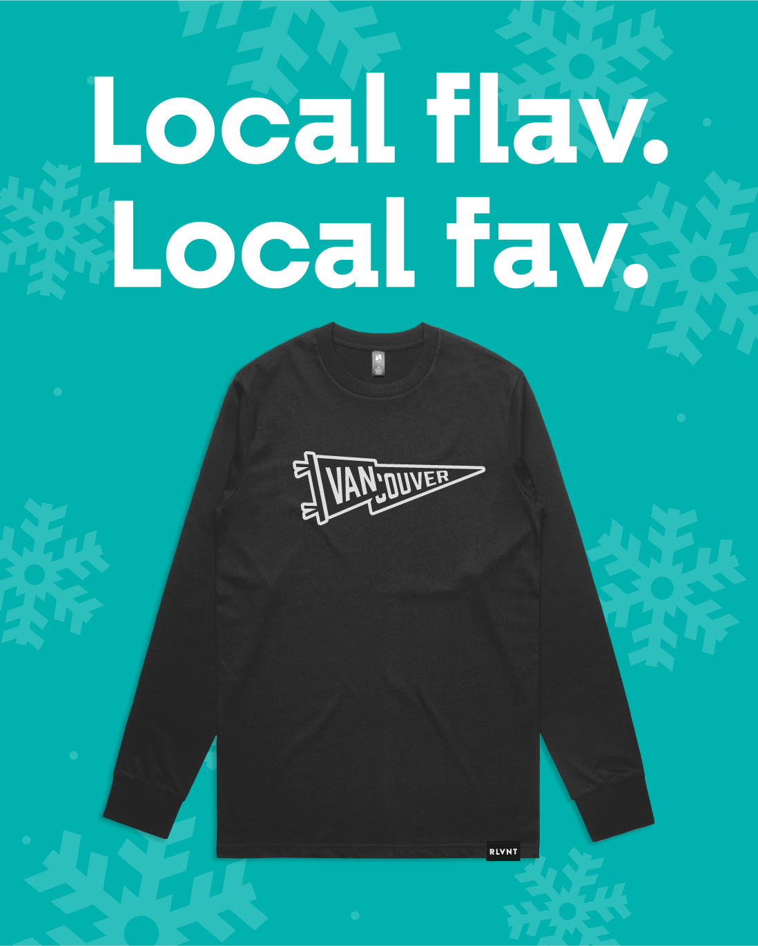 Vancouver Pennant - Long-sleeve Tee