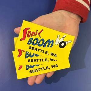 Sonic Bowl Sticker