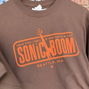 Brown Vintage Logo Tee