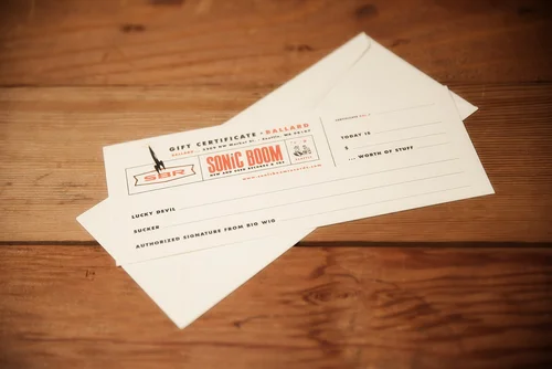 Gift Certificate