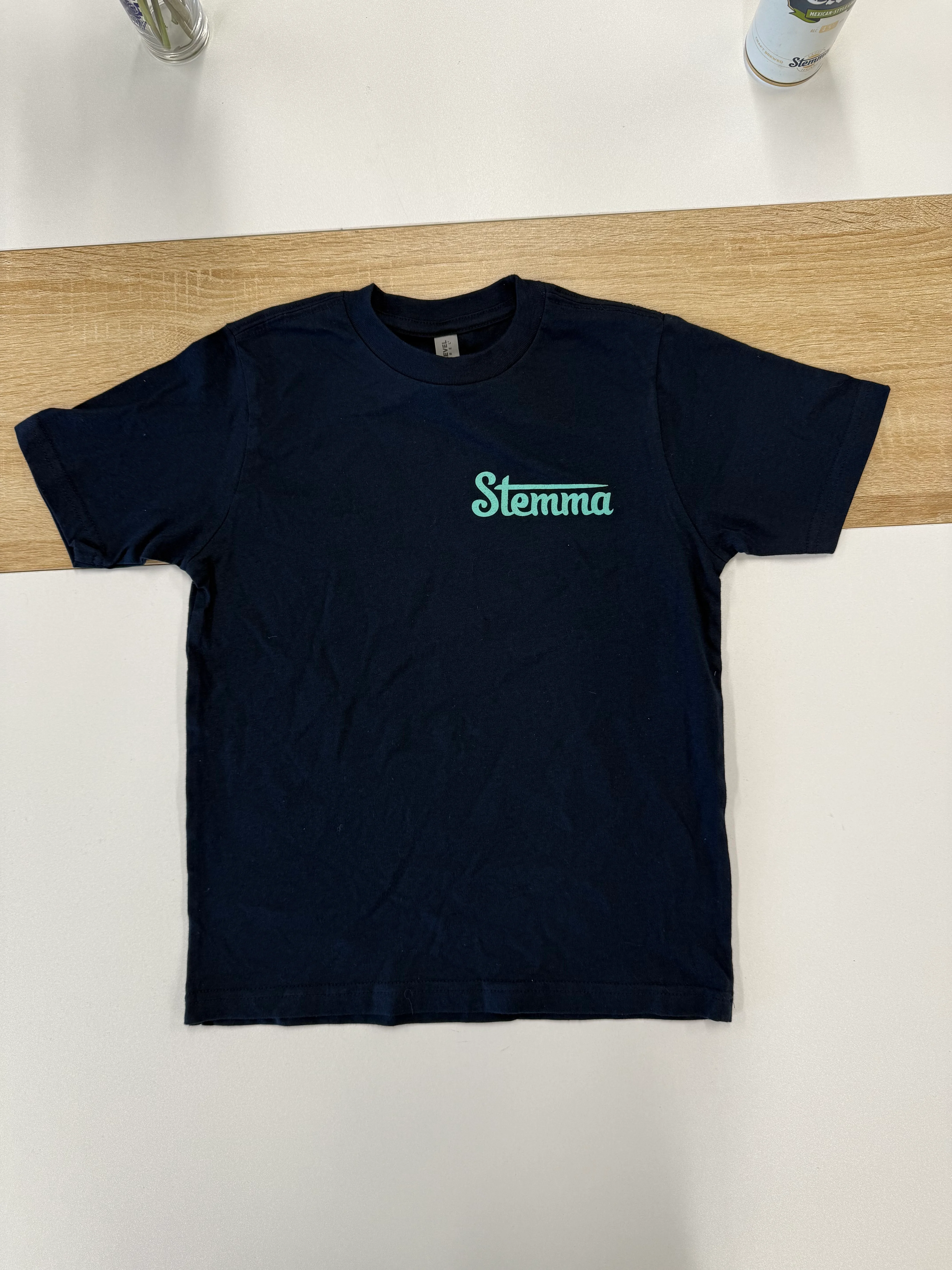 Youth Tee - Blue & Teal