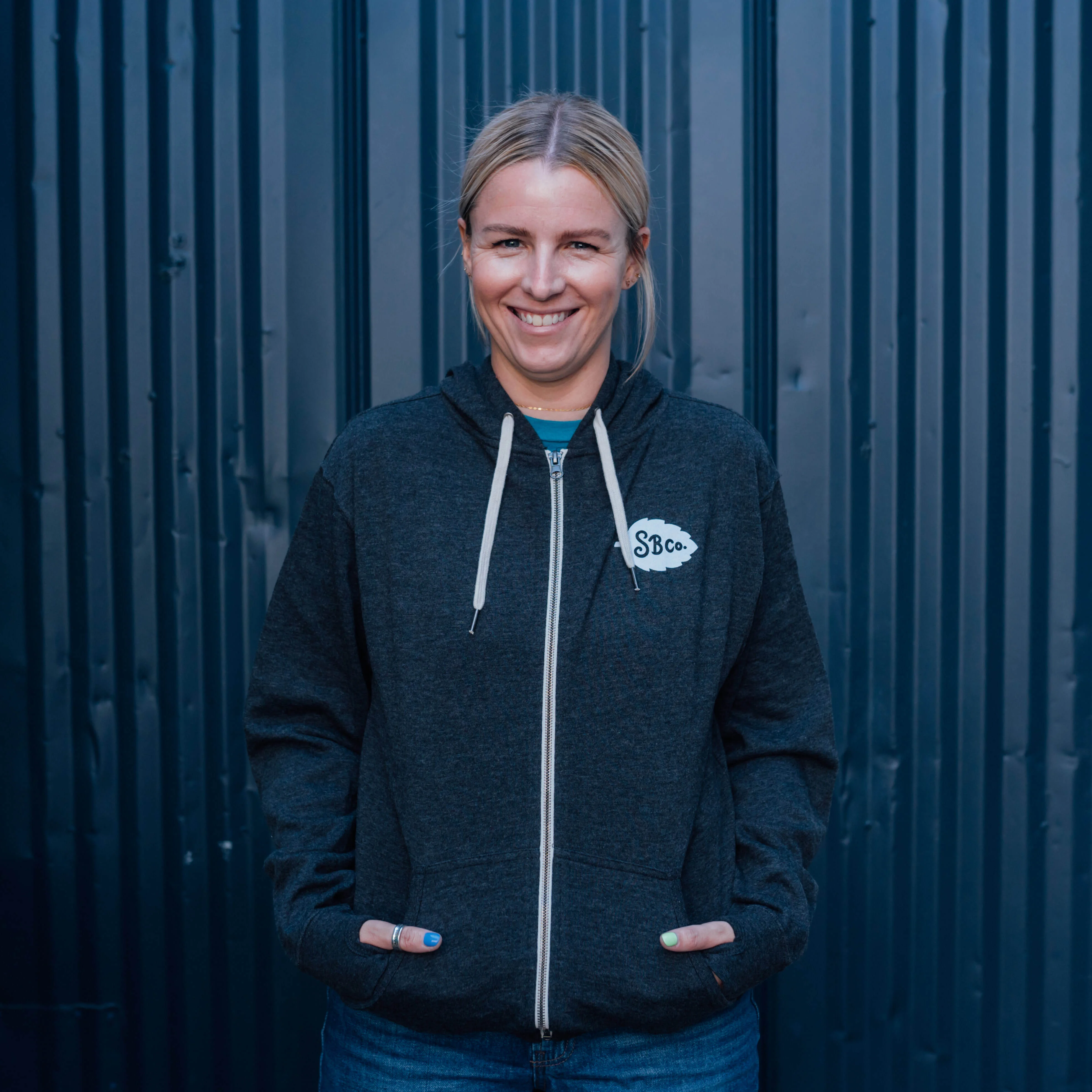 Zipper Hoodie - Charcoal Heather
