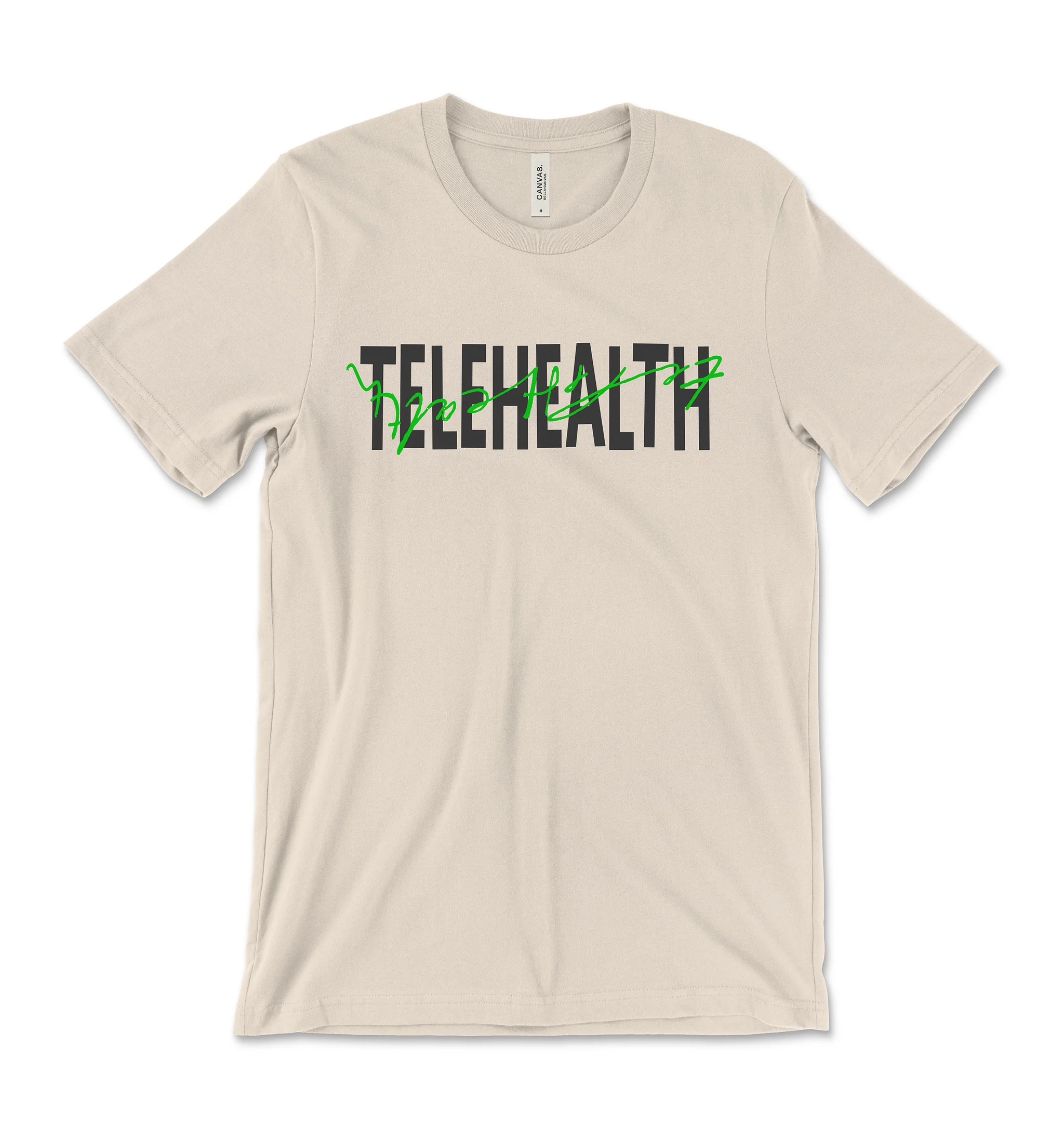 Green World Image Sand T-Shirt