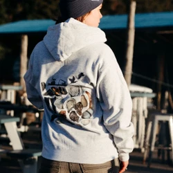 Taylor's Grey Mixed Shellfish Hoodie