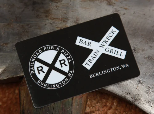 Train Wreck & Railroad Gift Card