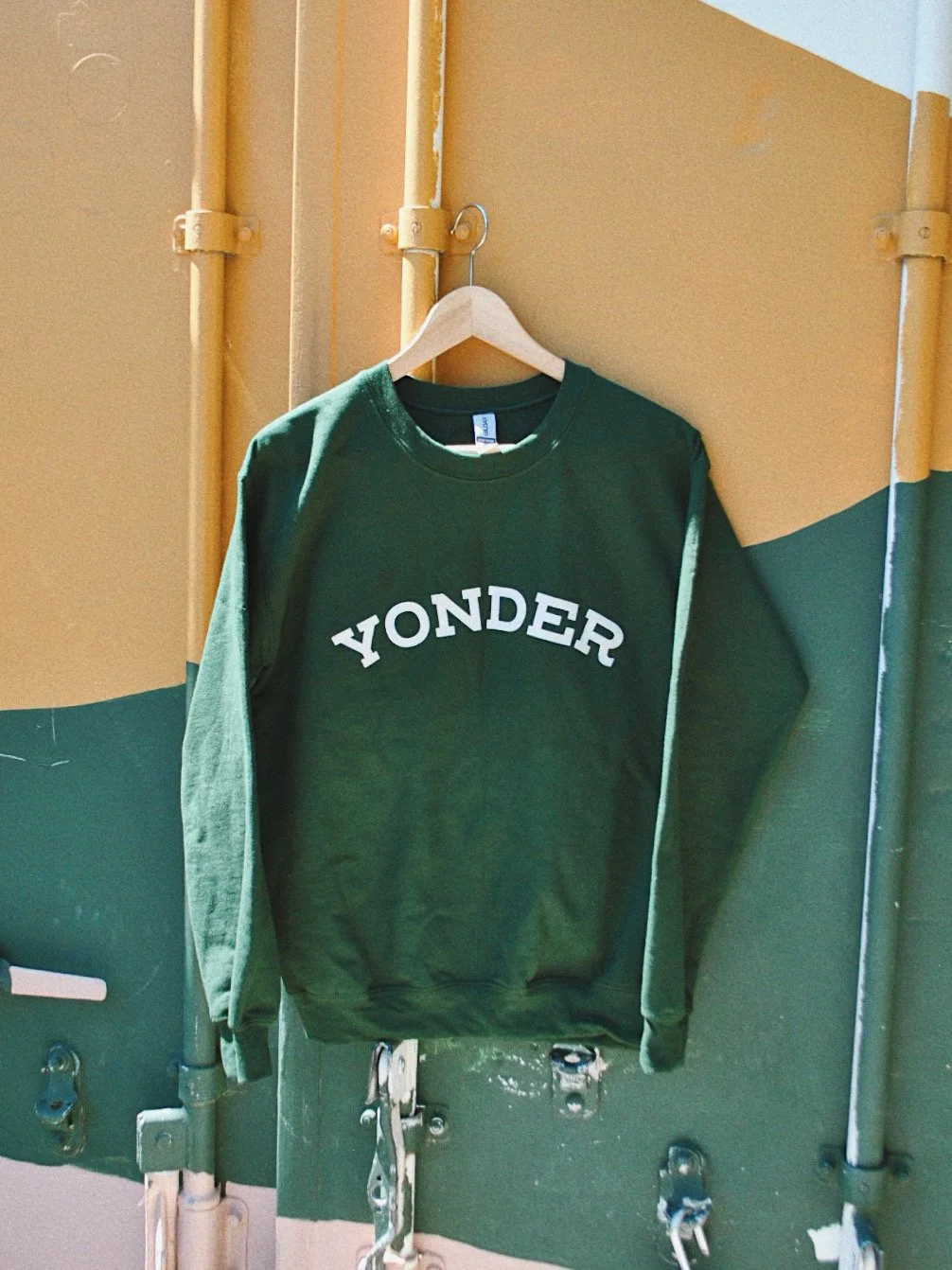 Yonder Green Crewneck
